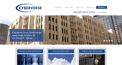 Desktop Screenshot of cyberverse.com
